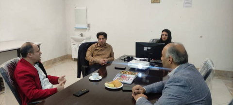 جلسه مشترک مرکز تحقیقات عوامل‌ اجتماعی موثر بر سلامت با مرکز تحقیقات علوم و فناوری‌های زیست‌حسگر دانشگاه علوم پزشکی اردبیل